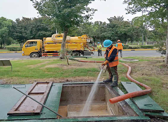 滨江化油池清理