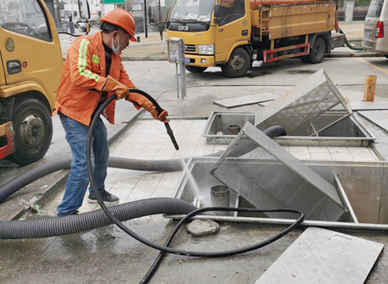 滨江隔油池清理